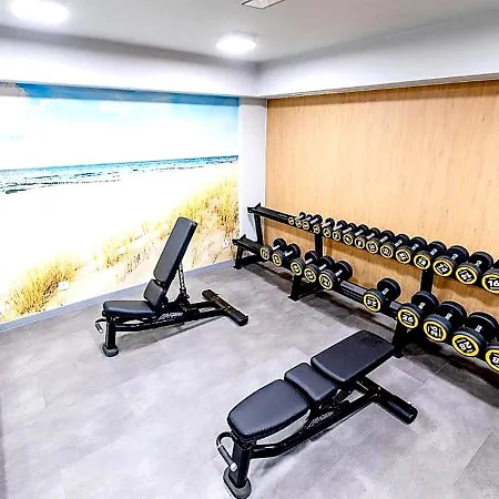 Apartmán Apartament Golden View Rewal Morska 1 Bezposrednio Przy Plazy Basen Jacuzzi Sauna Silownia Bawialnia Rewal